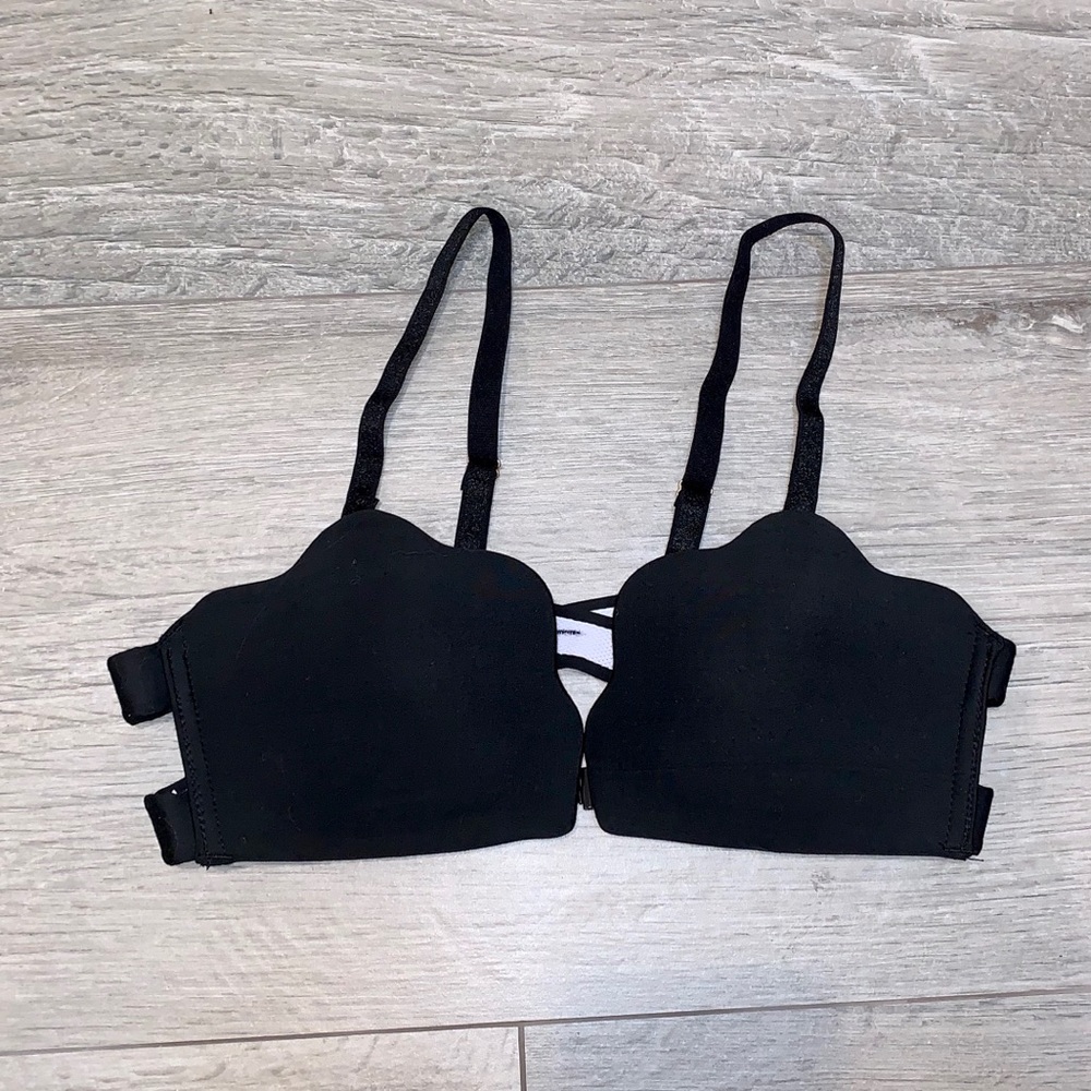 Front Clip Adjustable Strap Comfy Bra